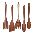 Wooden kitchen utensils set